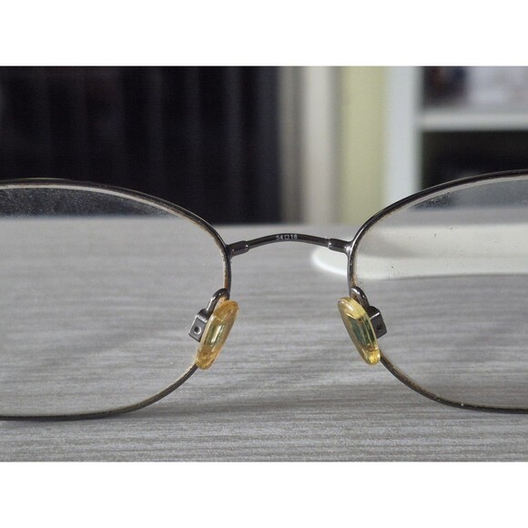 Eyeglasses Frame 2500A-033 Dk Pewter Women\'s Silver Metal Full Rim 54□18-145 [2] main image 8